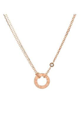 Cartier Necklace Love Circle